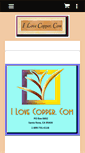 Mobile Screenshot of ilovecopper.com