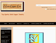 Tablet Screenshot of ilovecopper.com